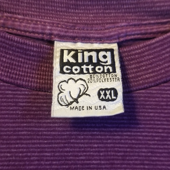 SOLD - Vintage Graphic Orlando Florida Purple Oversized T-shirt - Picture 3 of 9